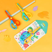 Mideer Kids Scissors Red and Blue - Child-Safe Craft Scissors