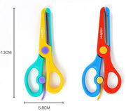 Mideer Kids Scissors Red and Blue - Child-Safe Craft Scissors