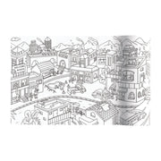 Mideer Giant Coloring Roll City - Cityscape Coloring Paper for Kids