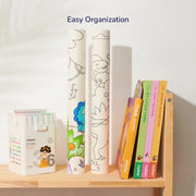 Mideer Giant Jungle Coloring Roll - Large Roll-Out Paper for Kids