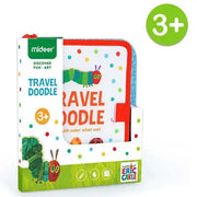 Mideer Travel Doodle The Very Hungry Caterpillar - مفكرة قابلة لإعادة الاستخدام