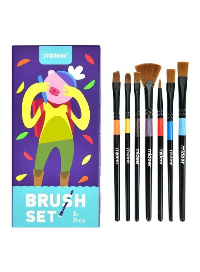 Mideer Finger Paint Brush Set - Age 3+