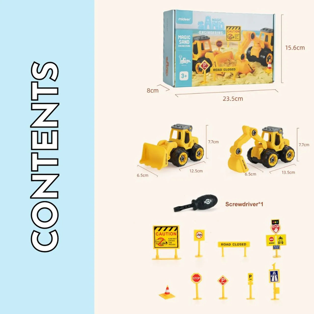 Mideer Magic Sand Engineering Kit