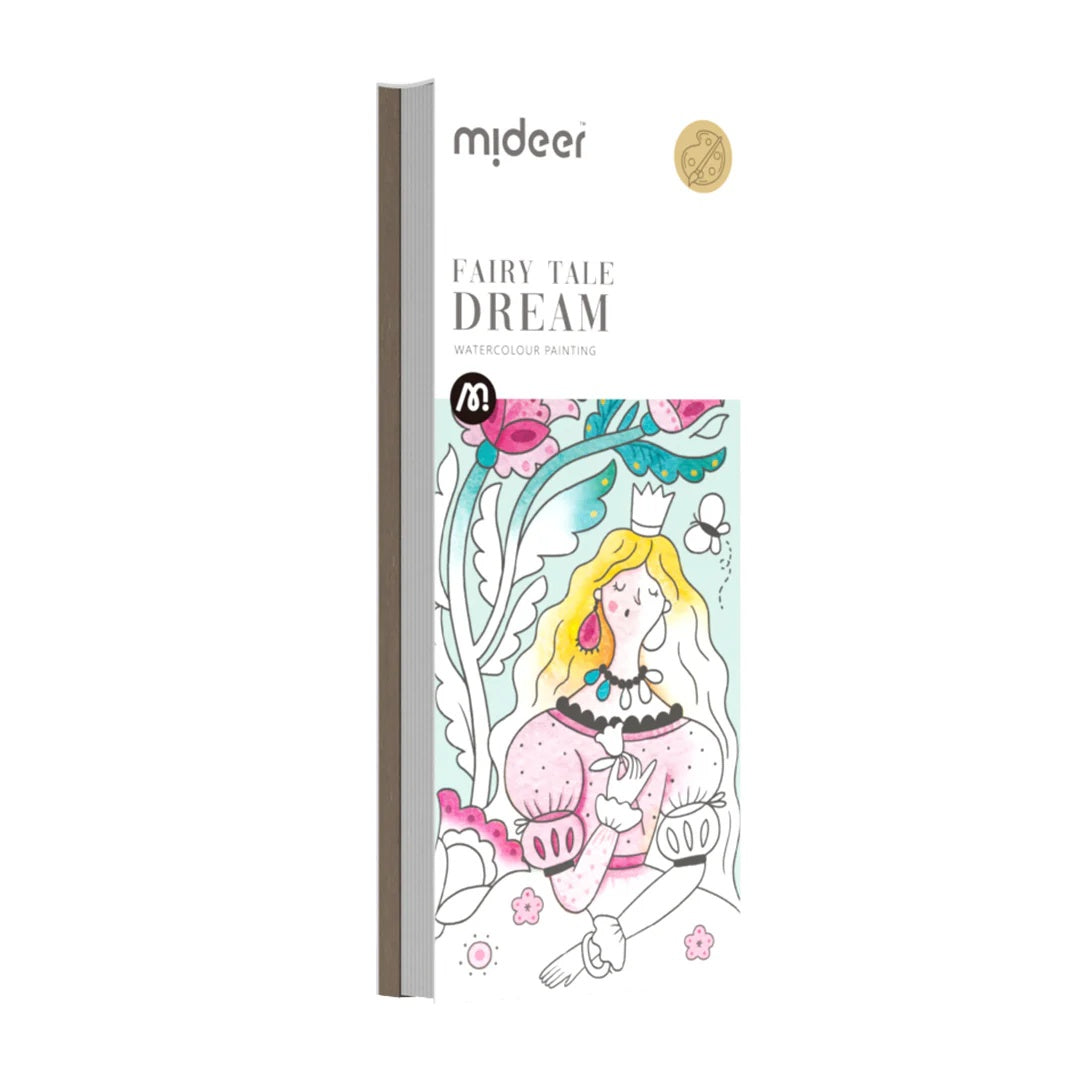 Mideer Watercolor Painting Book Fairy Tale Dream - Kids Art Book
