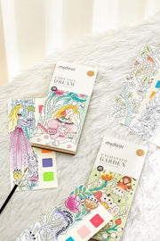 Mideer Watercolor Painting Book Enchanted Garden - Kids Art Book