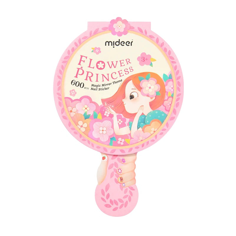 Mideer Magic Mirror Theme Nail Stickers - Flower Princess