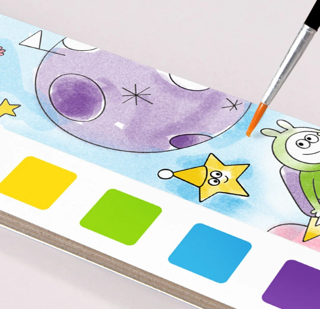 Mideer Watercolor Painting World Adventure - Kids Art Set