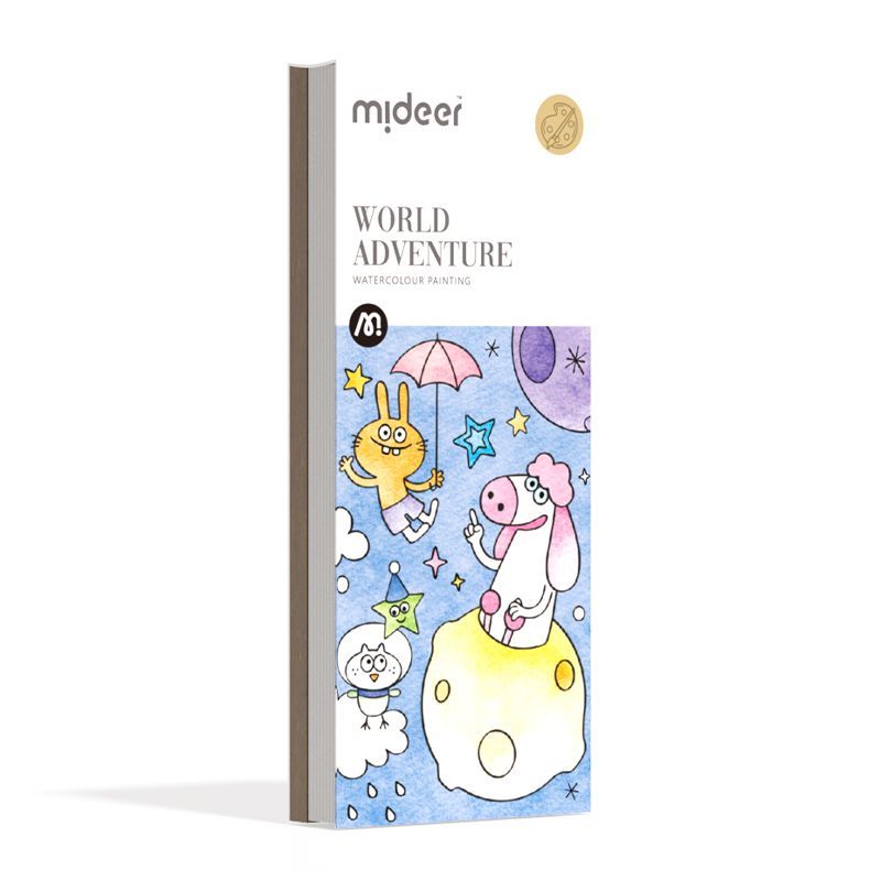 Mideer Watercolor Painting World Adventure - Kids Art Set