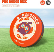 Mideer Pro Dodge Disc Sporty Bird Red - Outdoor Disc Toy for Kids