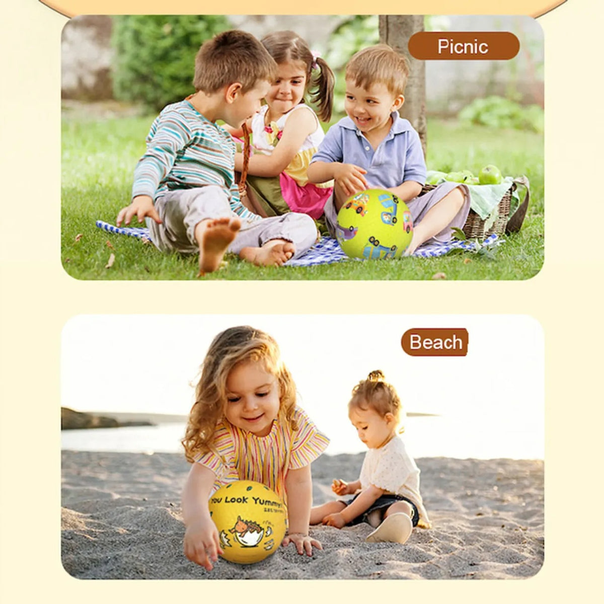 Mideer Playground Ball Traffic Design - Outdoor Ball Toy
