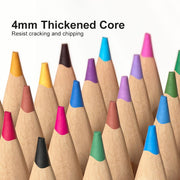 Mideer Vibrant Coloured Pencil Set - 24 Colours