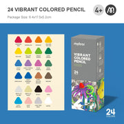 Mideer Vibrant Coloured Pencil Set - 24 Colours