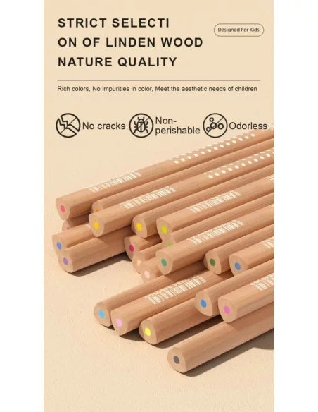 Mideer Vibrant Coloured Pencil Set - 36 Colours