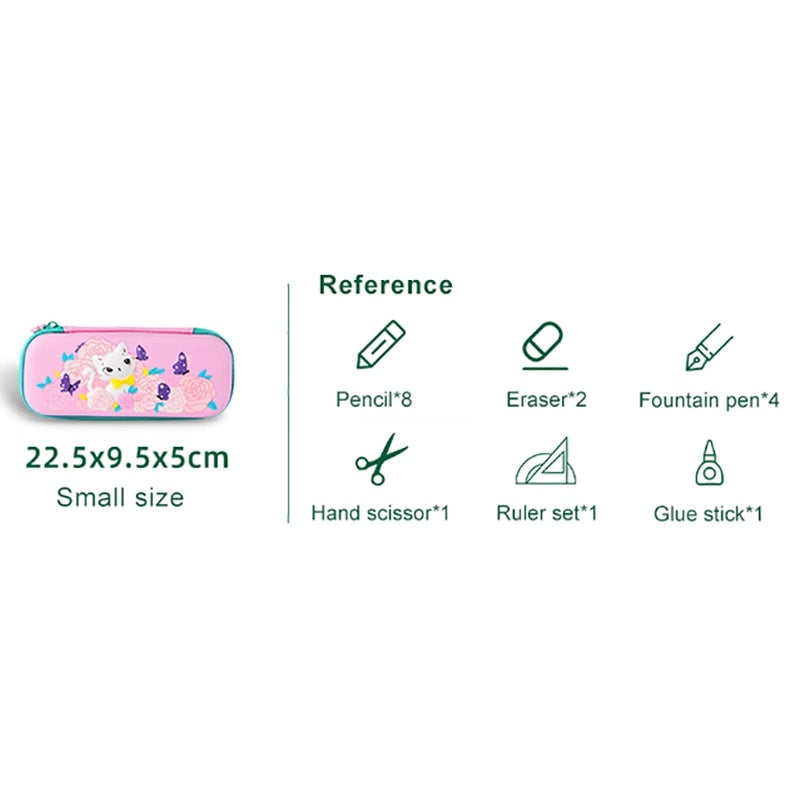 Mideer Pencil Case, Cat in the Garden - Small
