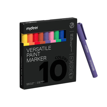 Mideer Versatile Paint Marker Set - 10 Colours