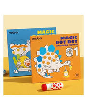 Mideer Magic Dot Dot Coloring Book Wonderland - Dot Art Book for Kids