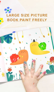 Mideer Finger Paint Art Book – Creative Painting Book for Kids - Ages 3+