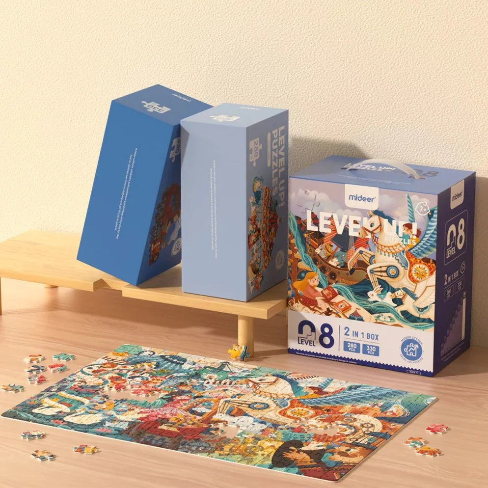 Mideer Level Up Puzzle 8 - Magic Book and Fairy Tale