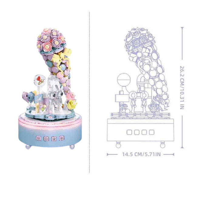 Sluban Music Box Love Confession - Buildable Melody Gift