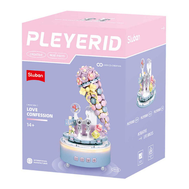 Sluban Music Box Love Confession - Buildable Melody Gift
