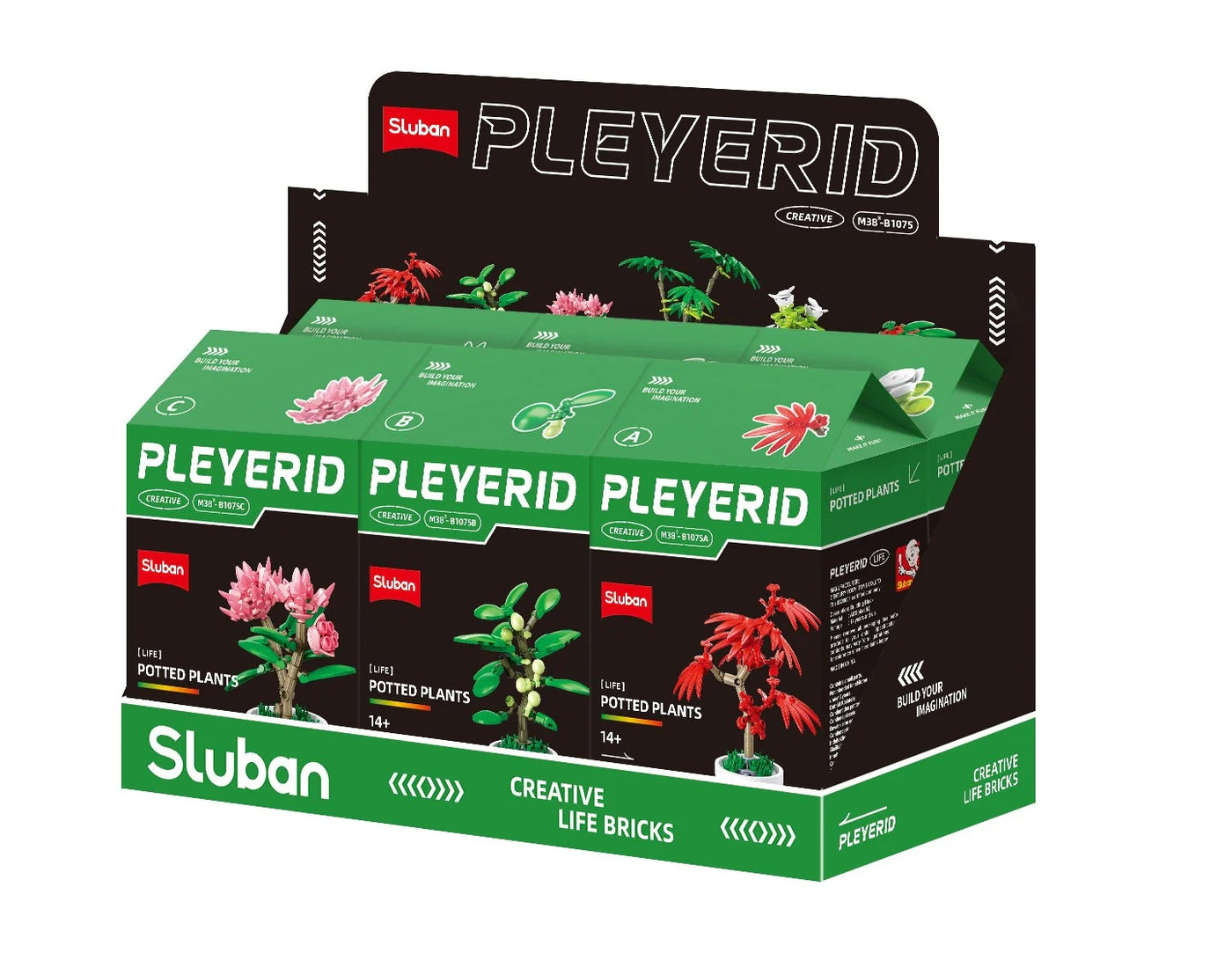 Sluban Potted Plants Building Set