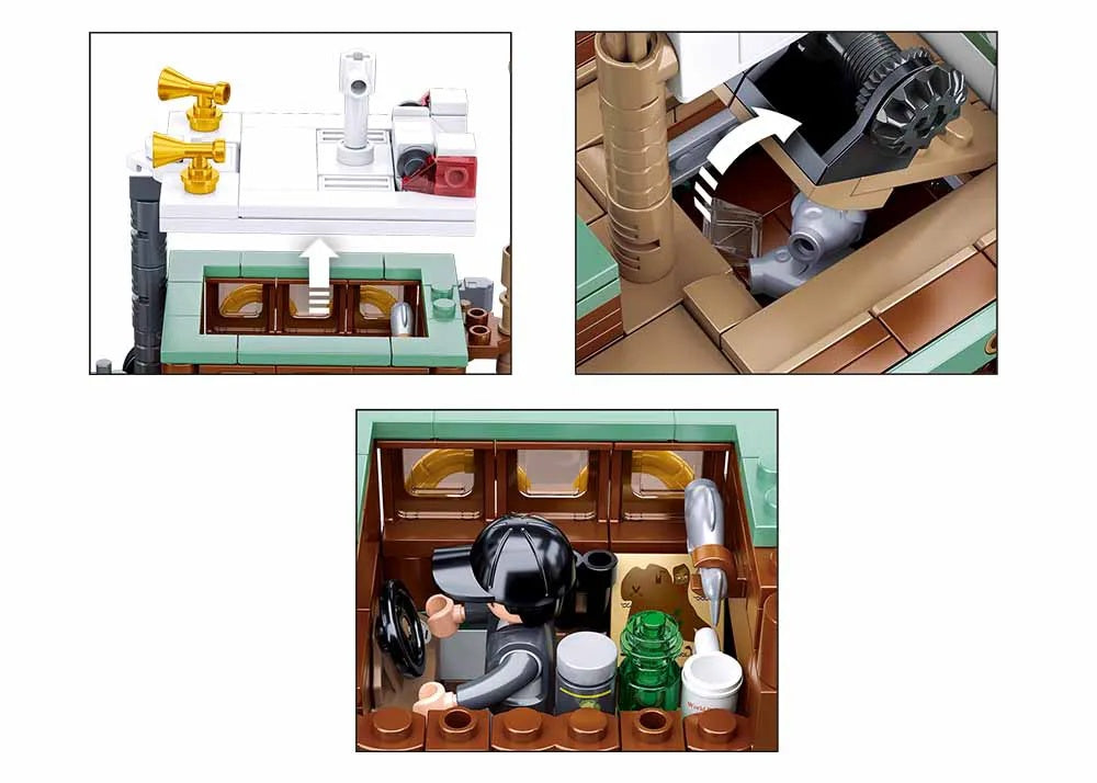Sluban Fishing Boat Model Building Set