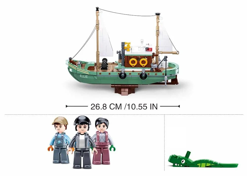 Sluban Fishing Boat Model Building Set