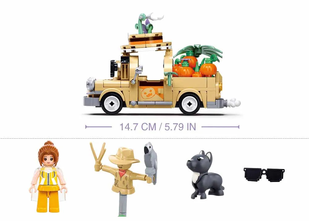 Sluban Girls Dream Fruit Truck (292 Pieces)