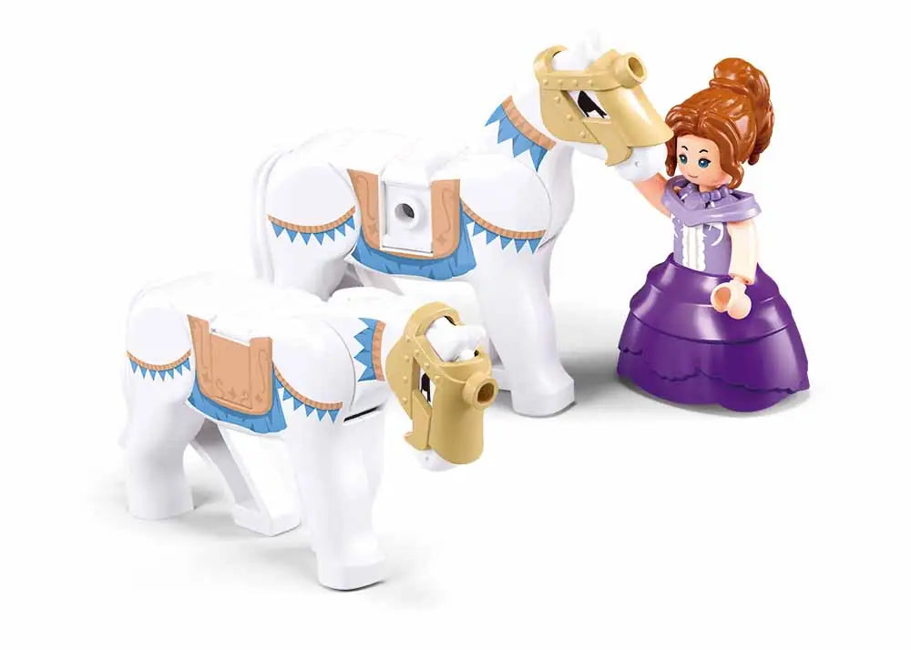 Sluban Girls Dream Pumpkin Carriage (320 Pieces)