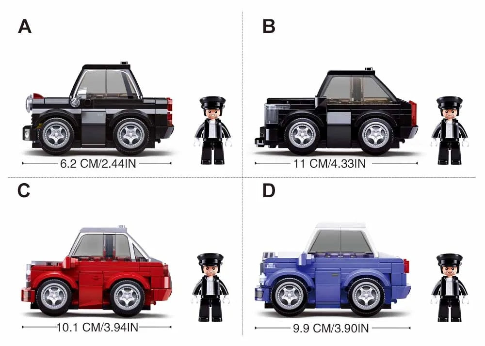 Sluban Hell Of Flush Regal Car Building Model