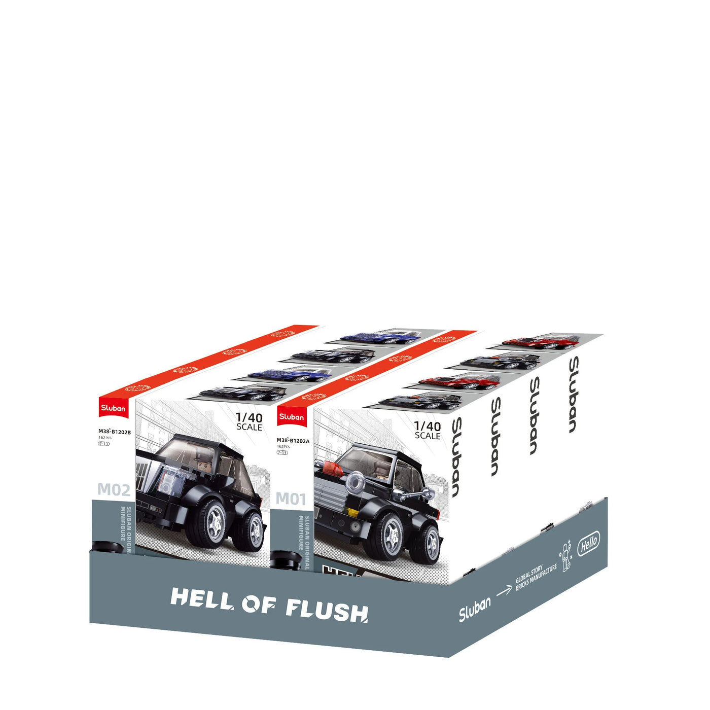 Sluban Hell Of Flush Regal Car Building Model
