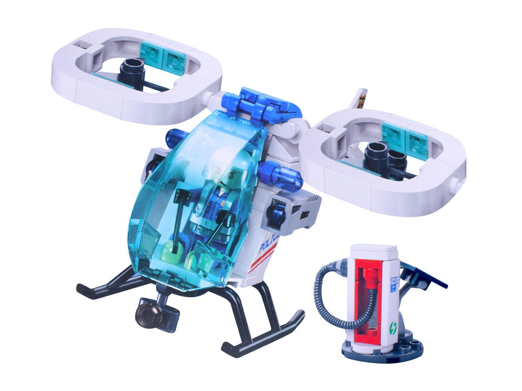 Sluban Metropolis Patrol - 4-in-1 Police Building Set