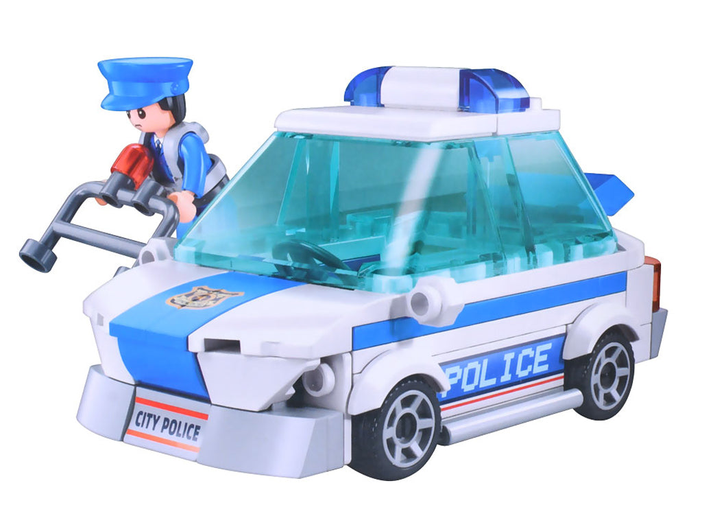 Sluban Metropolis Patrol - 4-in-1 Police Building Set