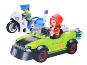 Sluban Metropolis Patrol - 4-in-1 Police Building Set