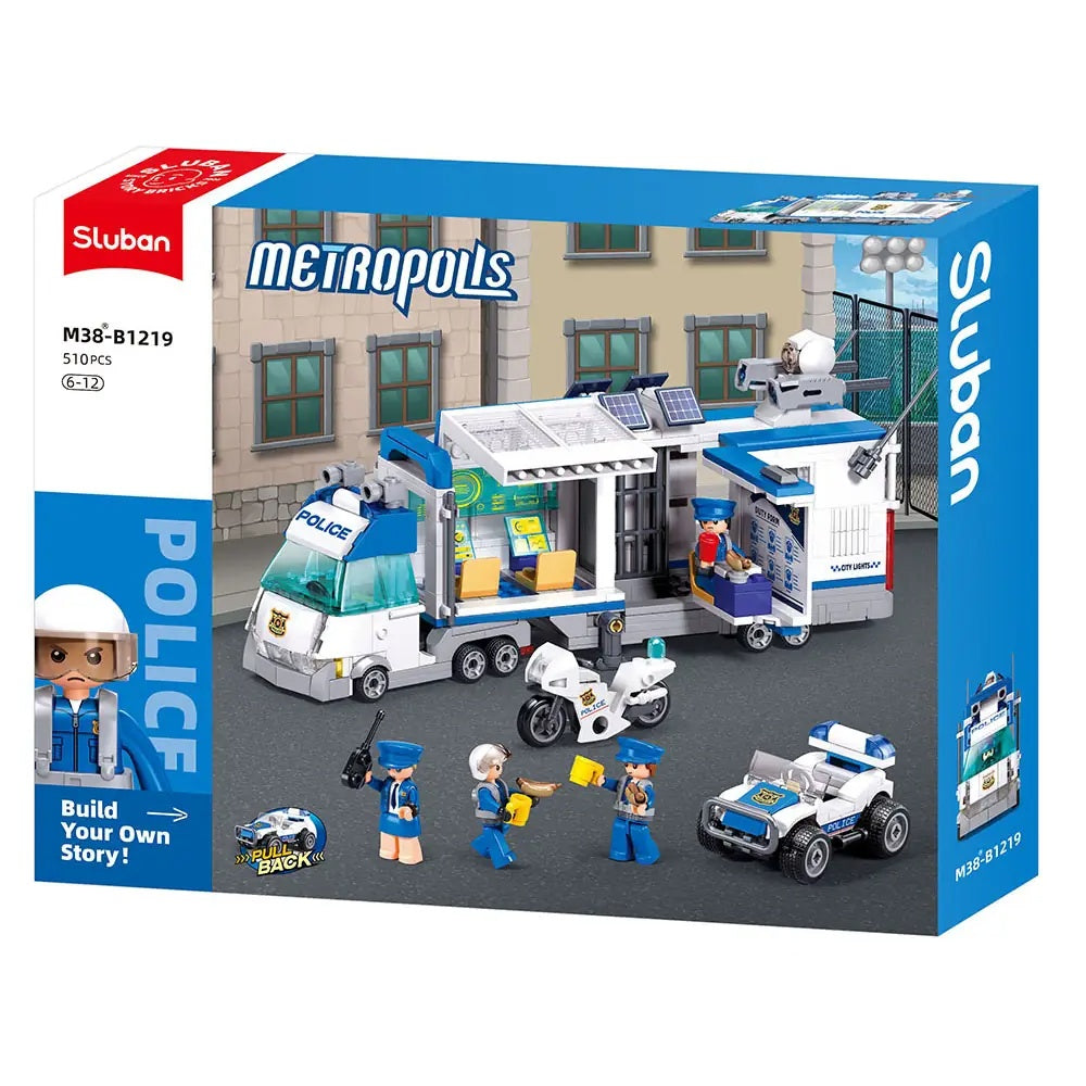 Sluban Metropolis Police Invasion Command Vehicle