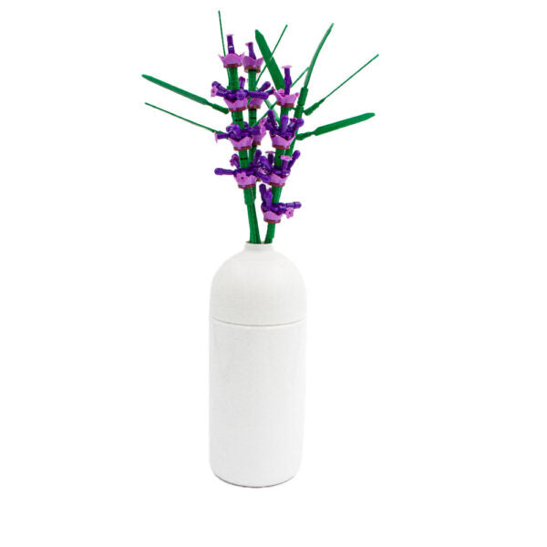 Sluban Pleyerid Lavender 258 Pieces - Buildable Flower Blocks
