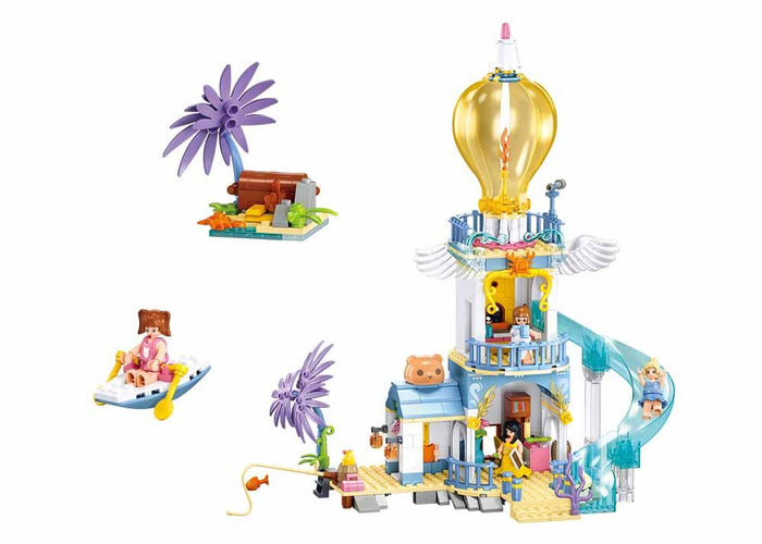 Sluban Girls Dream Highlanders Lighthouse 404 Pieces - Coastal Set