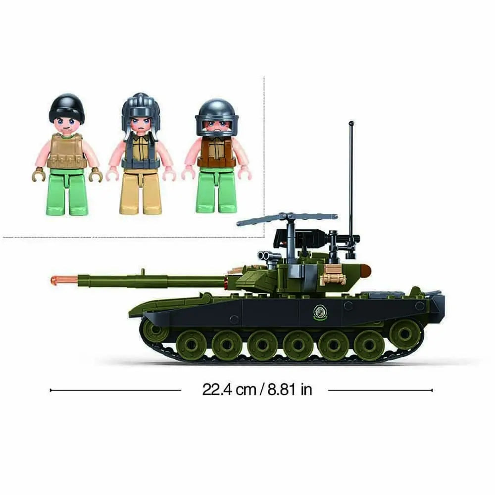 Sluban Army IFR-T90AS Main Battle Tank - 318-Piece Building Set
