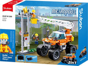 Sluban Metropolis Rescue Vehicle - 272-Piece Building Set