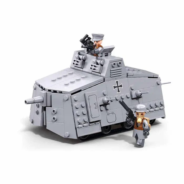 Sluban WWI-A7Vs Tank Offensive Building Model