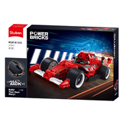 Sluban Power Bricks Formula Car 210 Pieces - Pull-Back Racer