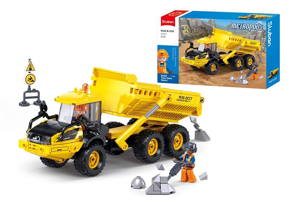 Sluban Metropolis Articulated Truck 197 Pcs