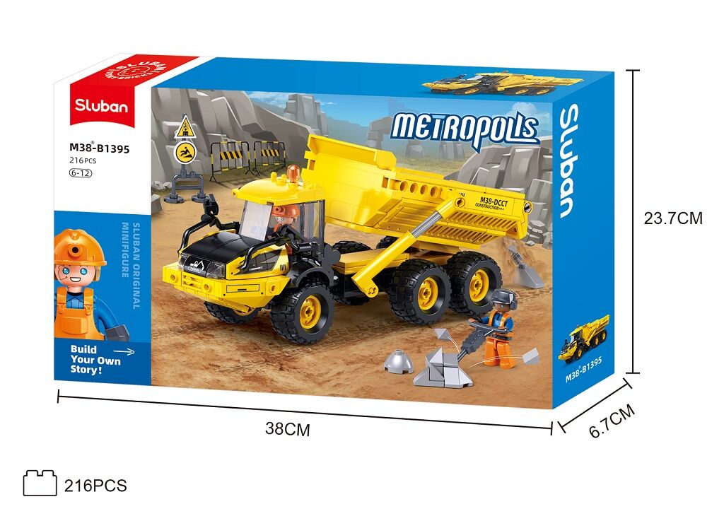 Sluban Metropolis Articulated Truck 197 Pcs