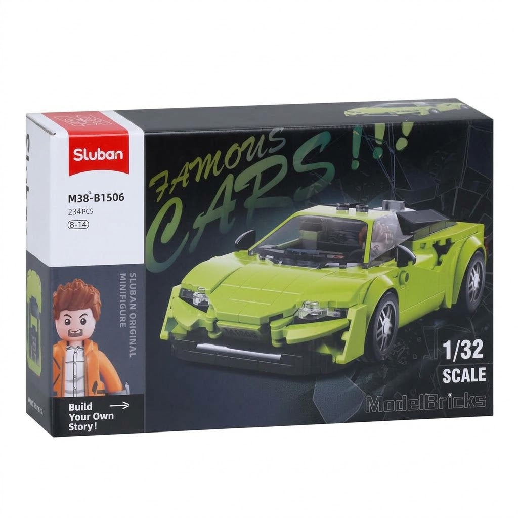 Sluban - Modelbricks Famous Cars 234 Pcs