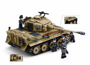 Sluban - Modelbricks Tiger Tank Scale 1/35 941 Pcs