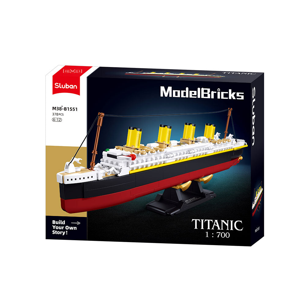 Sluban - Modelbricks- 1/700 Titanic 378 Pcs