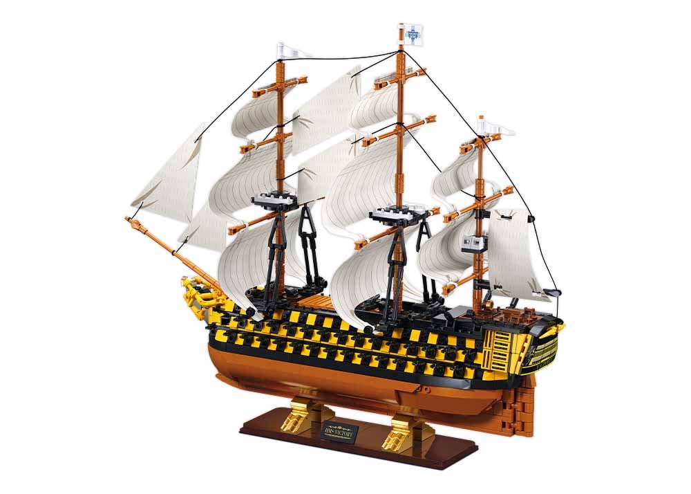 Sluban - Modelbricks 1/200 HMS Victory Sailing Battleship 1056 Pcs