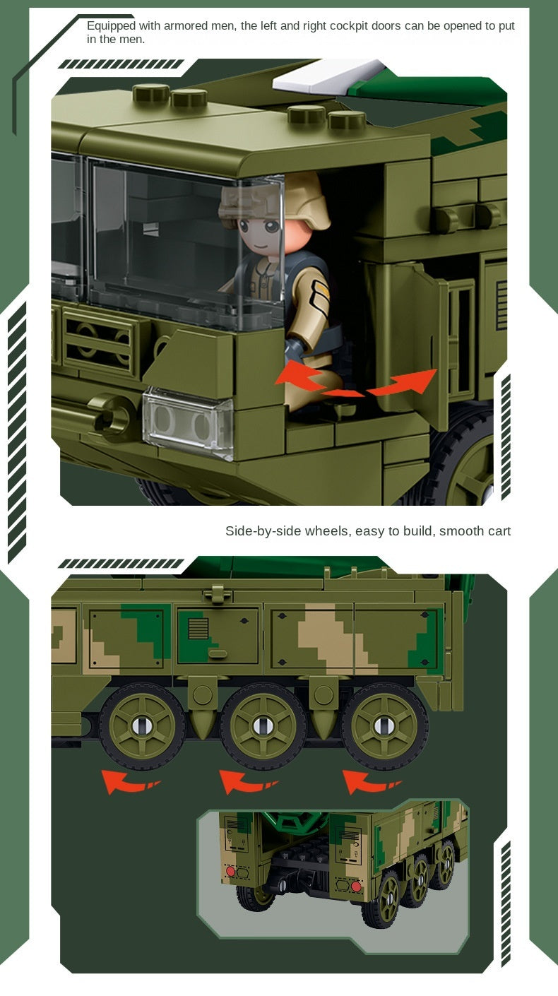 Sluban - Army DF-17S Missile Vehicle 1/55