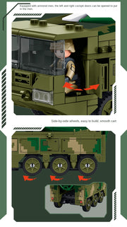 Sluban - Army DF-17S Missile Vehicle 1/55