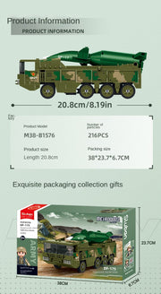 Sluban - Army DF-17S Missile Vehicle 1/55